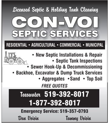 Con-Voi Septic & Excavating Service